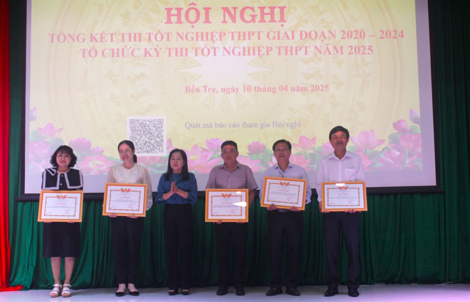Sở Giáo dục và Đào tạo tỉnh Bến Tre tổng kết công tác tổ chức thi tốt nghiệp Trung học phổ thông giai đoạn 2020-2024, triển khai nhiệm vụ năm 2025