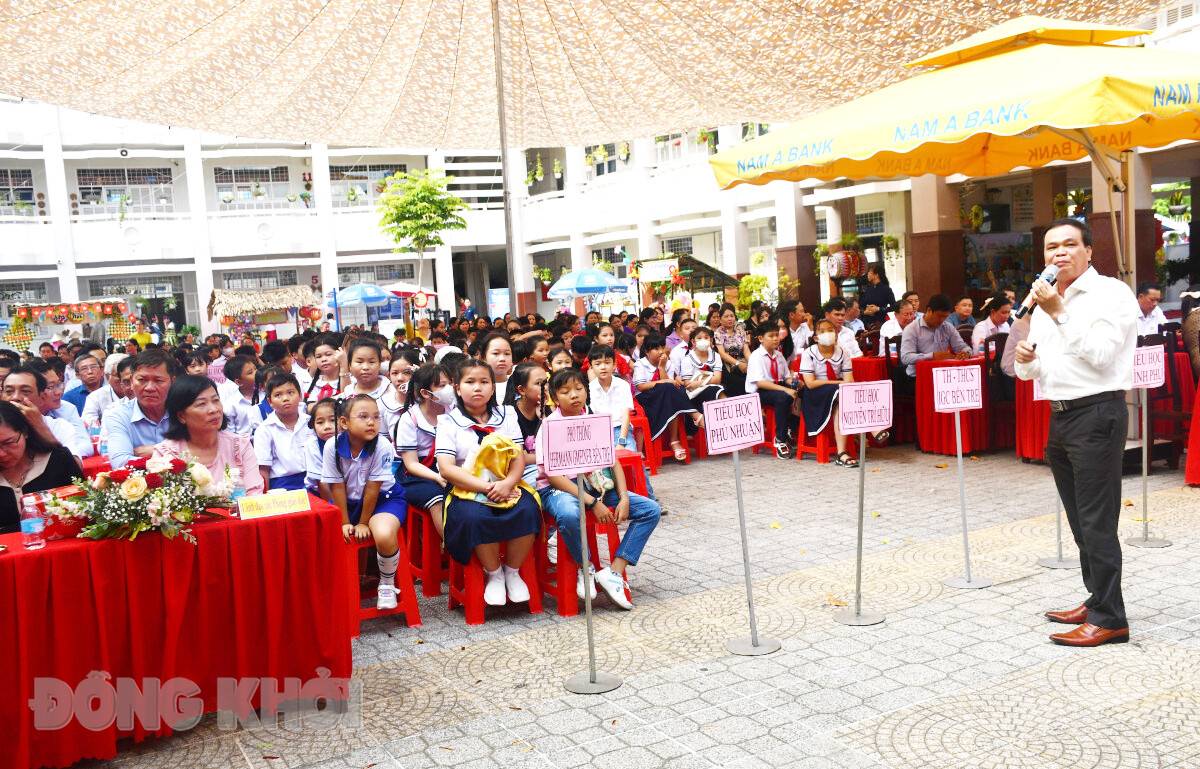 Ngày hội giao lưu 'Trường học hạnh phúc' cấp Tiểu học